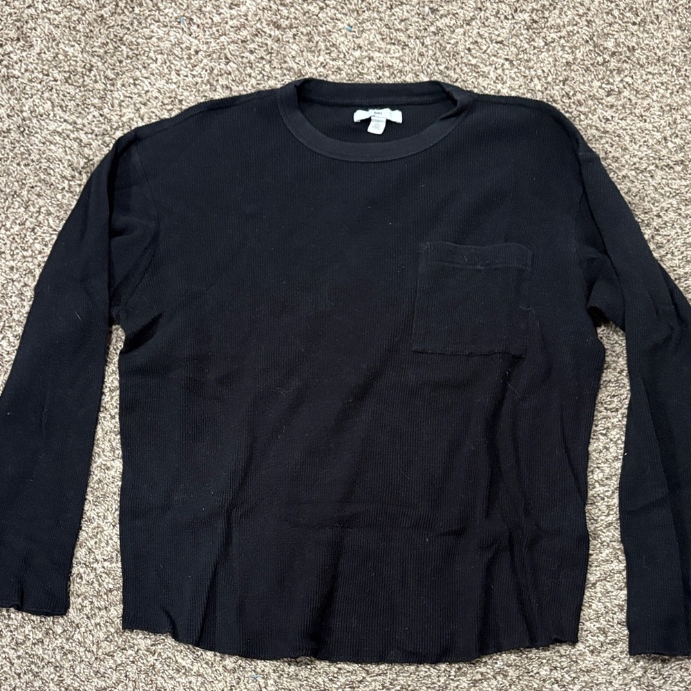 BP Black Long Sleeve Men's Tee